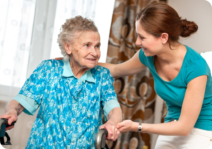 Rund um die Uhr Betreuungskraft, Pflege neben mir